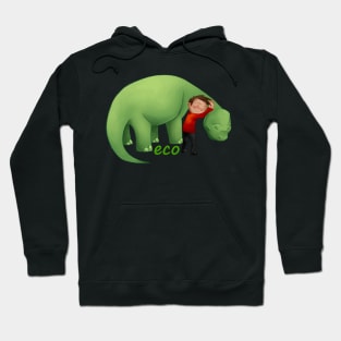 Hug A Friend! - Bronto With Boy Edition Hoodie